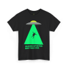 “Beamed Up Before Rent Was Due” – Hilariously Relatable UFO Tee